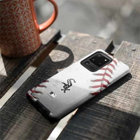 MLB Chicago White Sox Game Ball Galaxy S20 Ultra 5G Pro Case