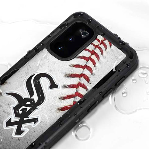 MLB Chicago White Sox Game Ball Galaxy S20 Waterproof Case