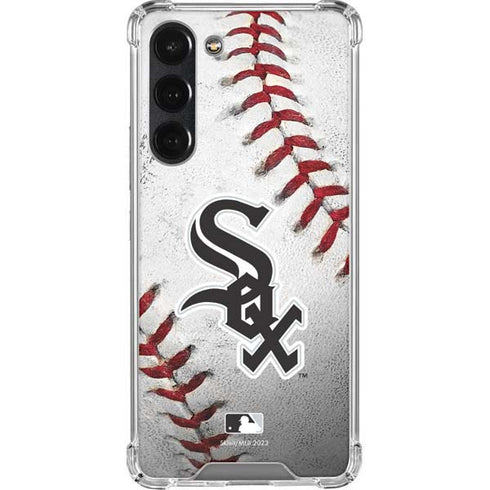 MLB Chicago White Sox Game Ball Galaxy S23 Plus Clear Case
