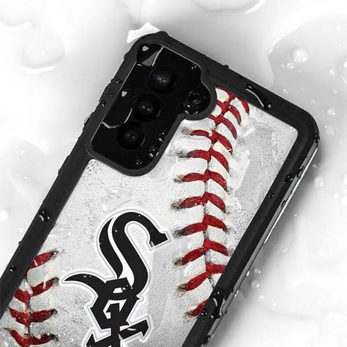 MLB Chicago White Sox Game Ball Galaxy S23 Plus Waterproof Case