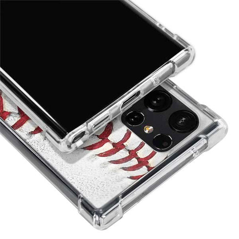 MLB Chicago White Sox Game Ball Galaxy S24 Ultra Clear Case