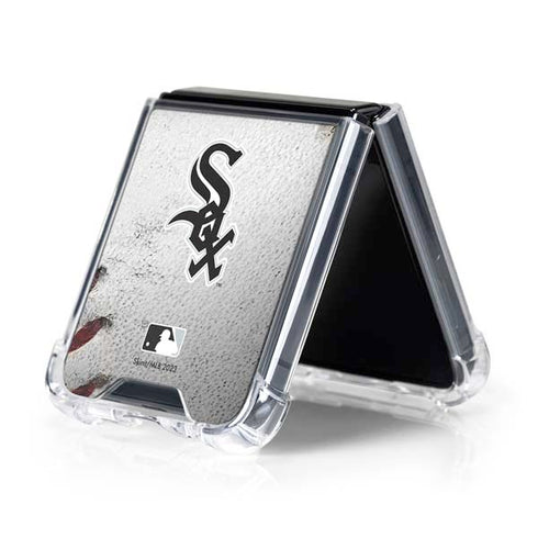 MLB Chicago White Sox Game Ball Galaxy Z Flip5 5G Clear Case