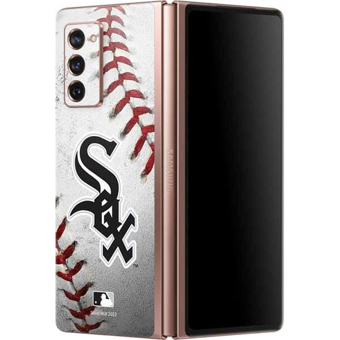 MLB Chicago White Sox Game Ball Galaxy Z Fold2 5G Skin
