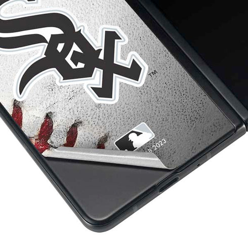 MLB Chicago White Sox Game Ball Galaxy Z Fold4 5G Skin