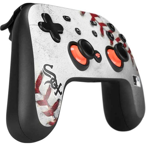 MLB Chicago White Sox Game Ball Google Stadia Controller Skin
