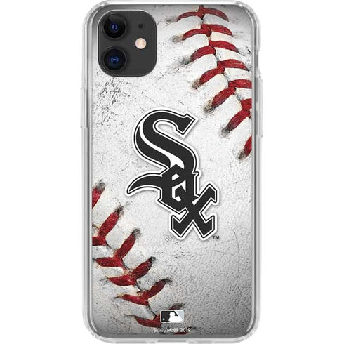 MLB Chicago White Sox Game Ball iPhone 11 Clear Case