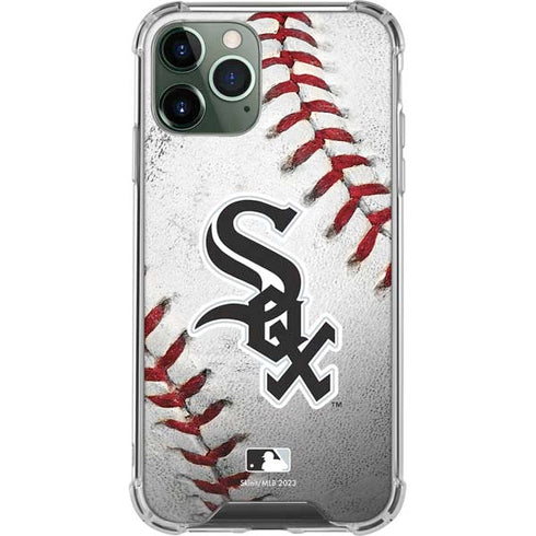 MLB Chicago White Sox Game Ball iPhone 12 Pro Clear Case
