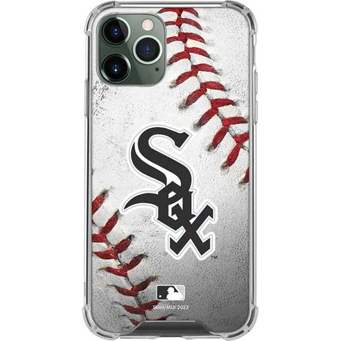 MLB Chicago White Sox Game Ball iPhone 12 Pro Max Clear Case