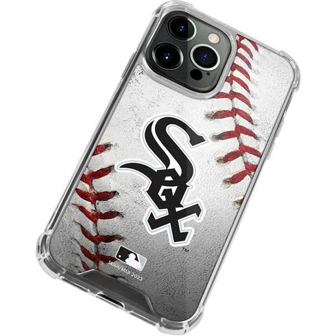 MLB Chicago White Sox Game Ball iPhone 13 Pro Clear Case