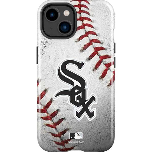 MLB Chicago White Sox Game Ball iPhone 14 Plus Impact Case