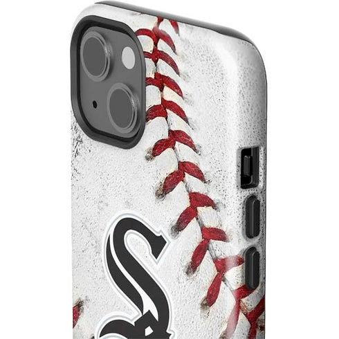 MLB Chicago White Sox Game Ball iPhone 14 Plus Impact Case
