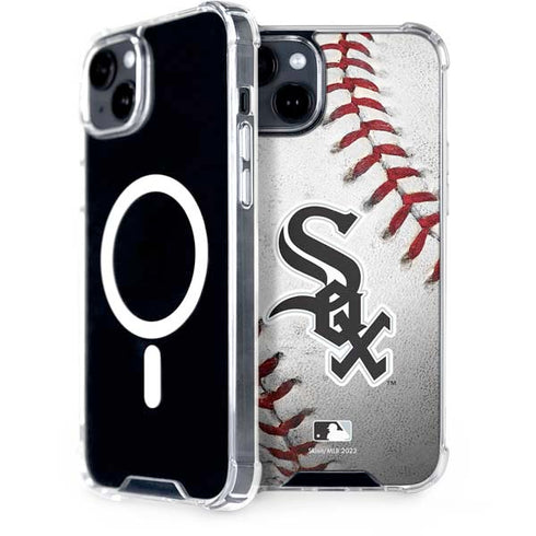 MLB Chicago White Sox Game Ball iPhone 15 Plus MagSafe Case