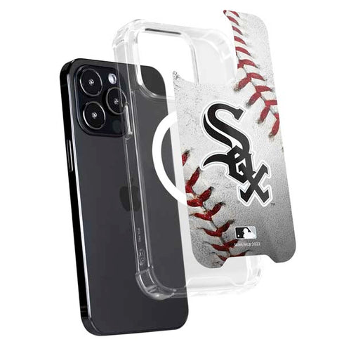MLB Chicago White Sox Game Ball iPhone 15 Pro MagSafe Case