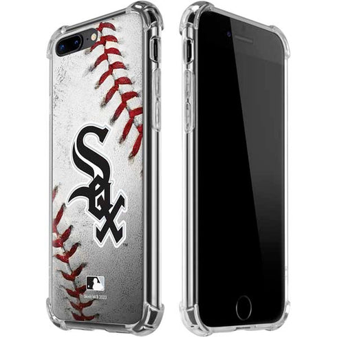 MLB Chicago White Sox Game Ball iPhone 7/8 Plus Clear Case