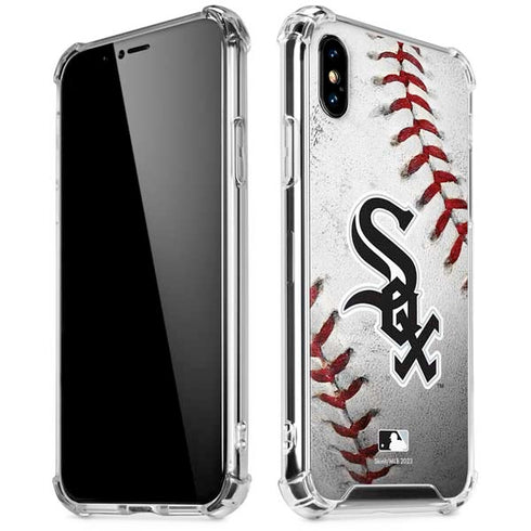 MLB Chicago White Sox Game Ball iPhone XS Max Clear Case