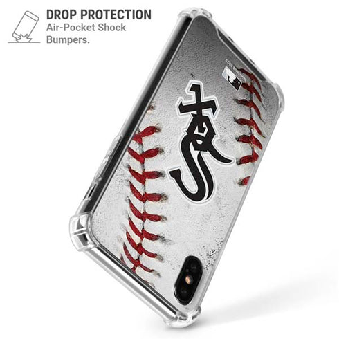 MLB Chicago White Sox Game Ball iPhone XS Max Clear Case