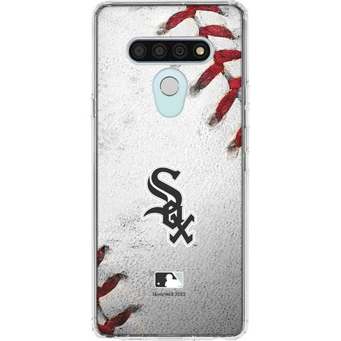 MLB Chicago White Sox Game Ball LG Stylo 6 Clear Case