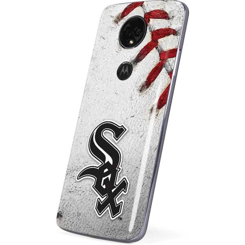 MLB Chicago White Sox Game Ball Moto E5 Plus Skin