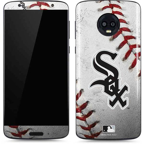 MLB Chicago White Sox Game Ball Moto G6 Skin