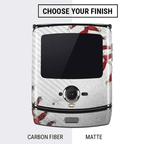MLB Chicago White Sox Game Ball Motorola RAZR Skin