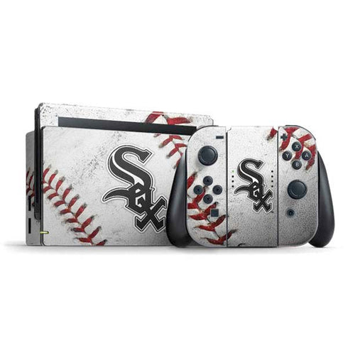 MLB Chicago White Sox Game Ball Nintendo Switch Bundle Skin