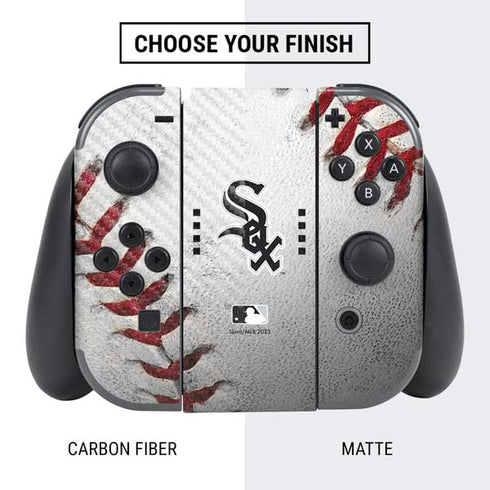 MLB Chicago White Sox Game Ball Nintendo Switch Bundle Skin