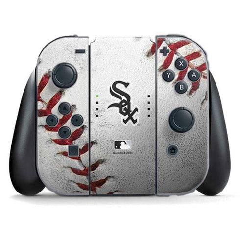 MLB Chicago White Sox Game Ball Nintendo Switch (2017-2021) Joy-Con Controller Skin