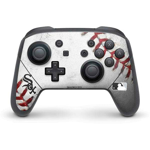 MLB Chicago White Sox Game Ball Nintendo Switch Pro Controller Skin