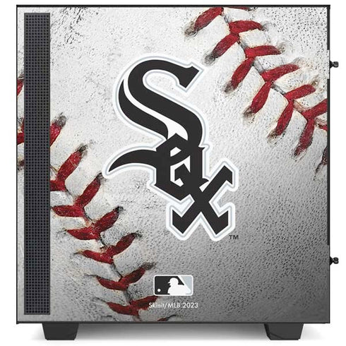 MLB Chicago White Sox Game Ball NZXT H510 Compact ATX Mid-Tower Case Skin