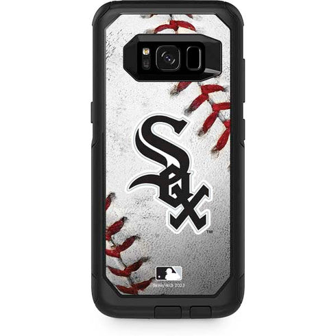 MLB Chicago White Sox Game Ball Otterbox Commuter Galaxy Skin
