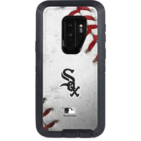 MLB Chicago White Sox Game Ball Otterbox Defender Galaxy Skin