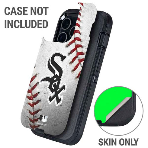MLB Chicago White Sox Game Ball Otterbox Defender iPhone Skin