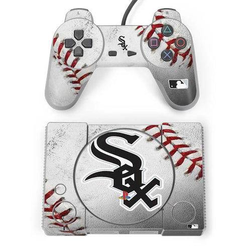 MLB Chicago White Sox Game Ball PlayStation Classic Bundle Skin