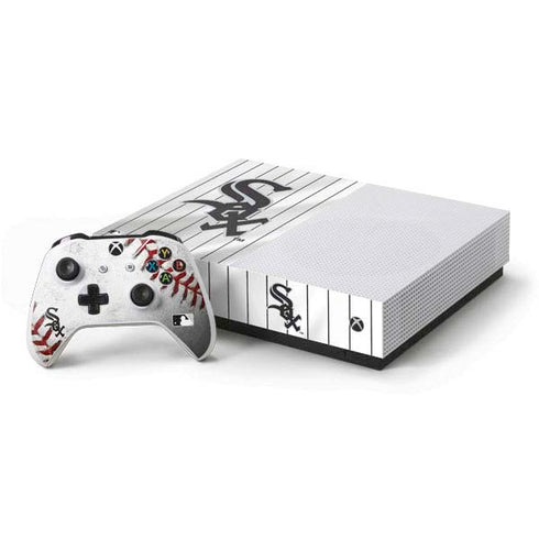 MLB Chicago White Sox Game Ball Xbox One S All-Digital Edition Bundle Skin