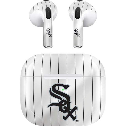 MLB Chicago White Sox Home Jersey Apple AirPods (3rd Gen 2021) Skin