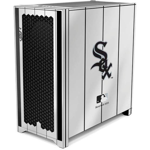 MLB Chicago White Sox Home Jersey Corsair 4000D Tempered Glass Mid-Tower ATX Case Skin