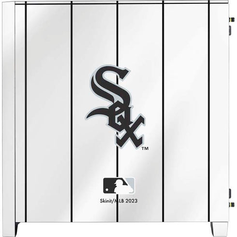 MLB Chicago White Sox Home Jersey Corsair 4000D Tempered Glass Mid-Tower ATX Case Skin