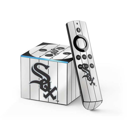 MLB Chicago White Sox Home Jersey Fire TV Cube Skin