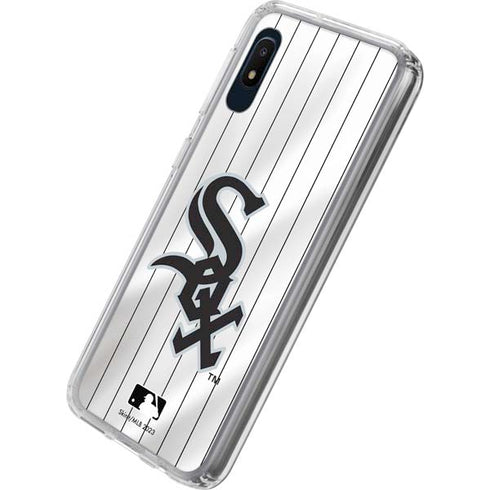 MLB Chicago White Sox Home Jersey Galaxy A10e Clear Case