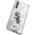 MLB Chicago White Sox Home Jersey Galaxy A13 5G Clear Case