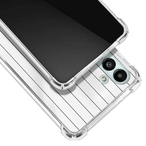 MLB Chicago White Sox Home Jersey Galaxy A13 5G Clear Case