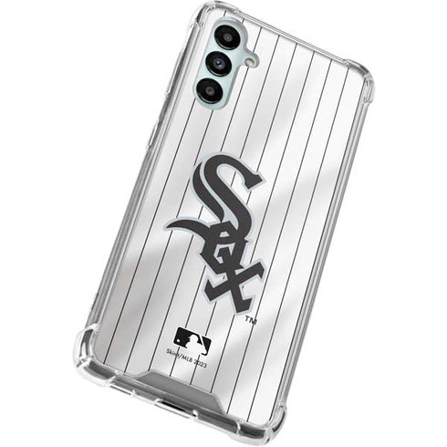 MLB Chicago White Sox Home Jersey Galaxy A14 5G Clear Case