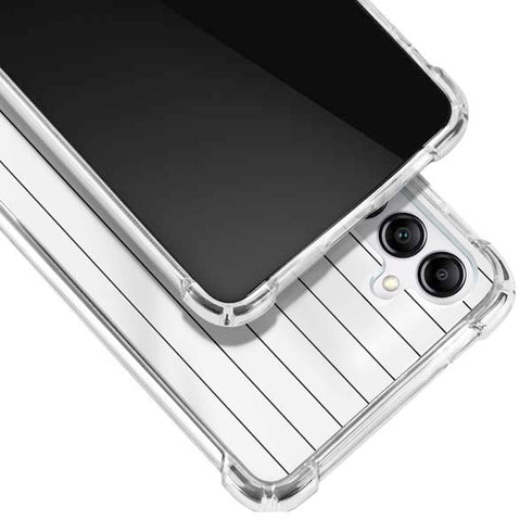 MLB Chicago White Sox Home Jersey Galaxy A14 5G Clear Case