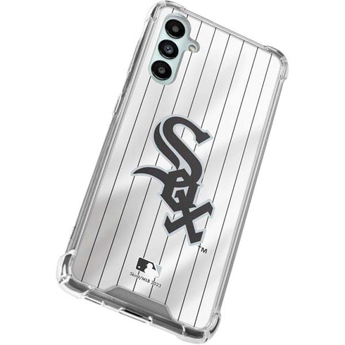 MLB Chicago White Sox Home Jersey Galaxy A15 5G Clear Case