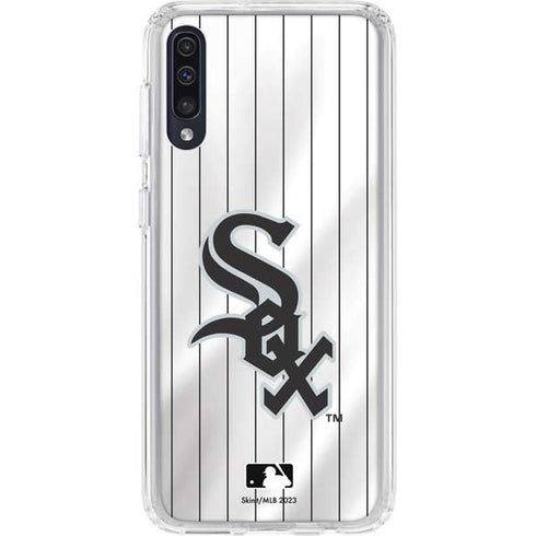 MLB Chicago White Sox Home Jersey Galaxy A50 Clear Case