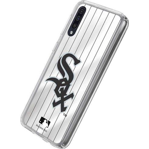 MLB Chicago White Sox Home Jersey Galaxy A50 Clear Case