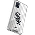 MLB Chicago White Sox Home Jersey Galaxy A51 5G Clear Case