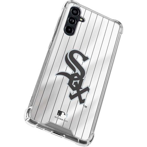 MLB Chicago White Sox Home Jersey Galaxy A54 5G Clear Case