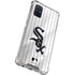 MLB Chicago White Sox Home Jersey Galaxy A71 5G Clear Case