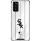 MLB Chicago White Sox Home Jersey Galaxy Note20 5G Clear Case